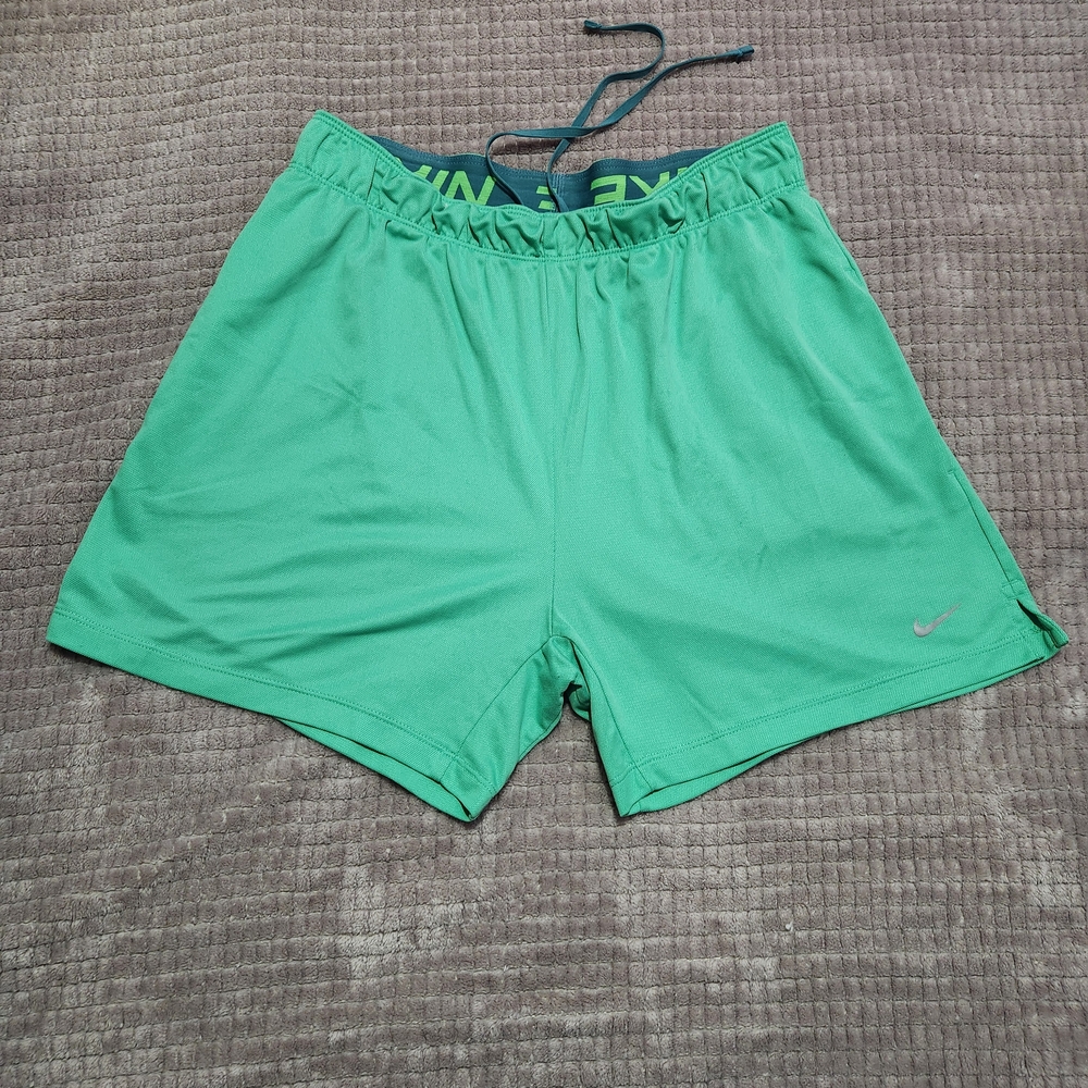 Nike Green Athletic Shorts